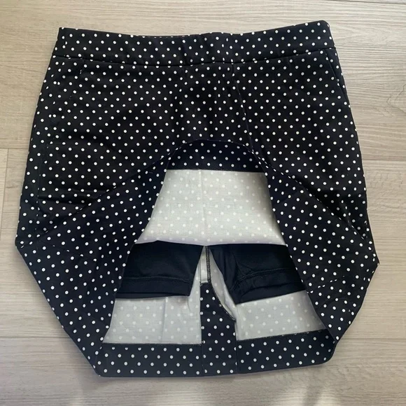 New Ralph Lauren Golf Polka Dot Skort Sz.0 - Picture 3 of 4